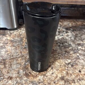 Corkcicle Midnight Leopard Tumbler 24oz
